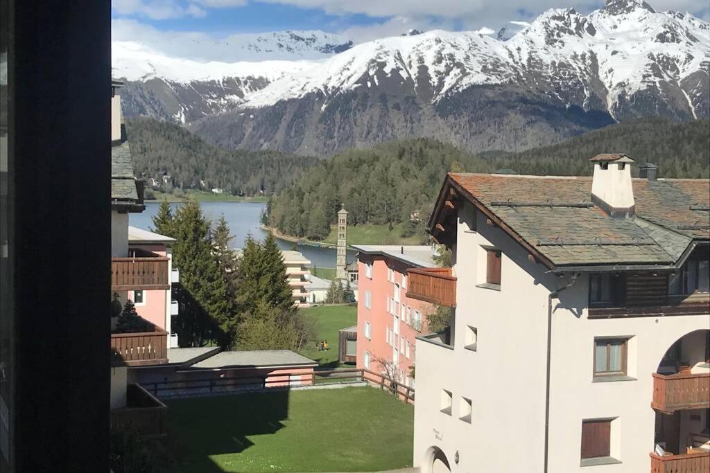 Bilocale Nuovo St. Moritz Chesa Arlas Экстерьер фото