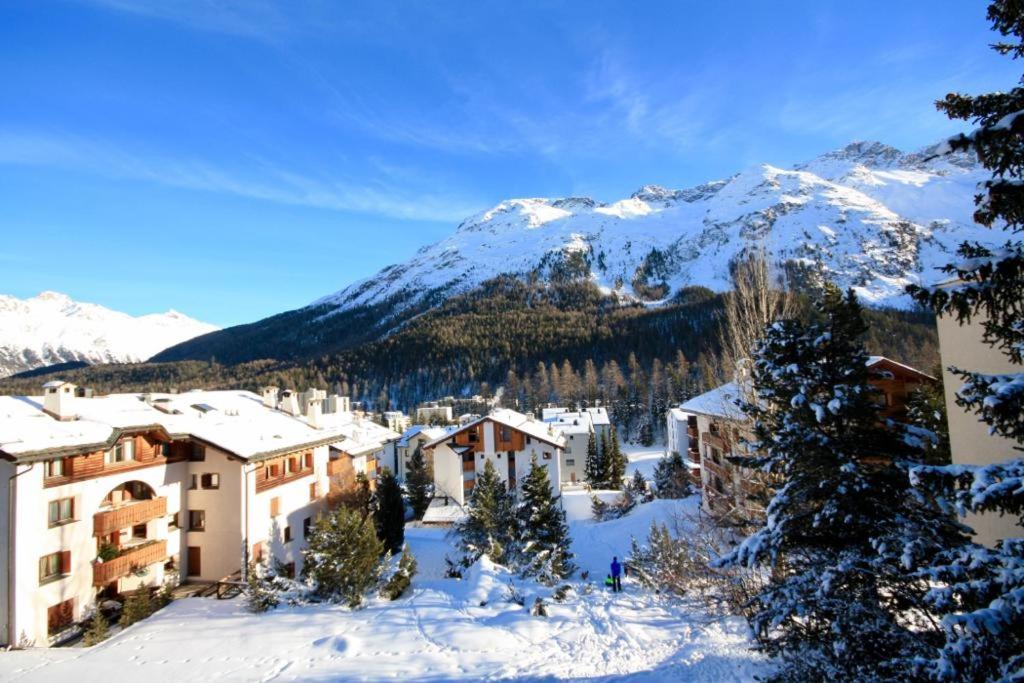 Bilocale Nuovo St. Moritz Chesa Arlas Экстерьер фото